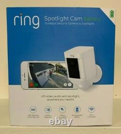 Ring -Spotlight Cam Wire-free Battery HD Security Camera, Two-Way Talk