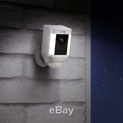 Ring Spotlight Cam Wire-free Battery HD Security Camera, Two-Way Talk, Alexa