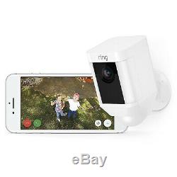 Ring Spotlight Cam Wire-free Battery HD Security Camera, Two-Way Talk, Alexa