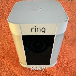Ring Spotlight Cam Wired 1080p Wi-Fi Security Camera White