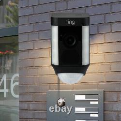 Ring Spotlight Cam Wired HD with Alexa, Two-Way Talk & Spotlights Security Camera