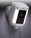 Ring Spotlight Cam Wired Outdoor Rectangle Security Camera White 8SH1P7-WEN0