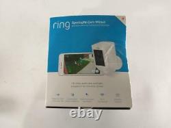 Ring Spotlight Cam Wired Plugged-in HD security camera White OPEN BOX