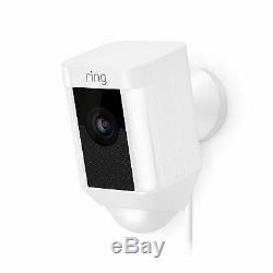 Ring Spotlight Cam (Wired) Plugged-in HD security camera with Spotlights New