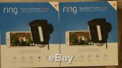 Ring Spotlight Cam Wired Security Camera Black Camera NEW IN BOX