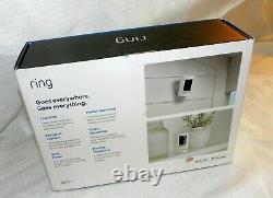 Ring Stick Up Cam Battery HD Security Camera with 2-Way Talk (2-Pack) White NEW