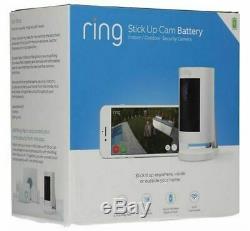 Ring Stick Up Cam Battery Indoor/Outdoor Security Camera Two-Way Talk & Siren