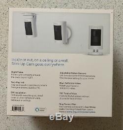 Ring Stick Up Cam Battery White BRAND NEW Factory Sealed