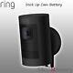 Ring Stick Up Cam Battery Wireless HD 1080p Outdoor Security Video Camera Black