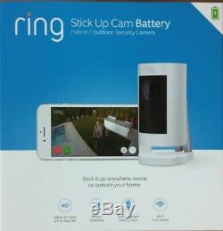 Ring Stick Up Cam Camera Indoor/Outdoor Wire Free Security Camera NEW SEALED