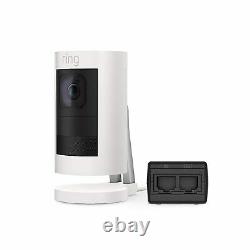 Ring Stick Up Cam Elite, Power over Ethernet HD Security Camera with Two-Way Tal