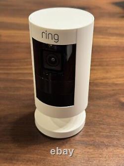 Ring Stick Up Cam Elite White PoE Security Camera