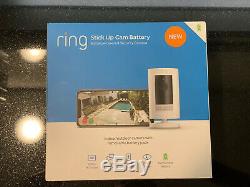 Ring Stick Up Cam Indoor/Outdoor HD Security Camera (White, Battery) NEW