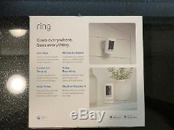 Ring Stick Up Cam Indoor/Outdoor HD Security Camera (White, Battery) NEW
