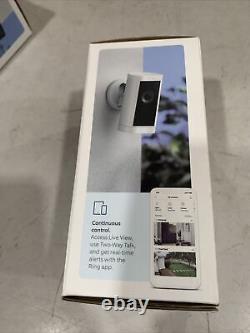Ring Stick Up Cam Pro Battery Indoor/Outdoor Security Camera with 3D Motion