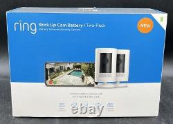 Ring Stick-up Cam 2-pack Outdoor/indoor Security Camera 1080p (mvp014703)