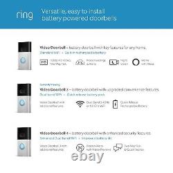 Ring Video Doorbell 3 Security Camera Motion Detection Cam Wireless Rechargeable