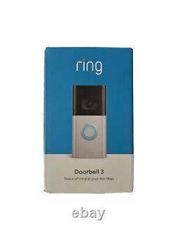 Ring Video Doorbell 3 security camera motion detection cam wireless rechargeable