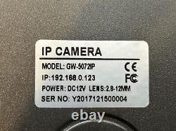 SET-7 CAMS, DVR, POE -GW 5MP 1920P IP PoE Cam 2.8-12mm Varifocal Zoom Dome Camera