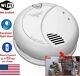 SecureGuard Night Vision 60 Day Battery Powered WiFi Cam Smoke Detector Camera