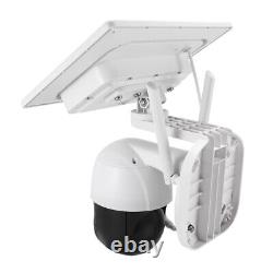 Security Camera Outdoor Solar Battery Powered Wireless Wifi Cam Pan Tilt IP67