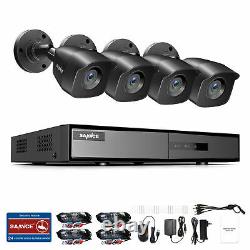 Security Camera System 1080P Lite 5-in-1 CCTV NO HDD Bullet Cam C51ER 8CH SANNCE
