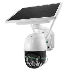 Solar & Battery Powered Home Security Camera System Wireless Outdoor Wifi Cam