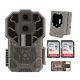 Stealth Cam Dual Sensor 30MP Trail Camera with Security Box and Cards Kit
