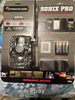 Stealth Cam Sonix Pro Wireless Cellular Game Camera, Dual Automatic Connection