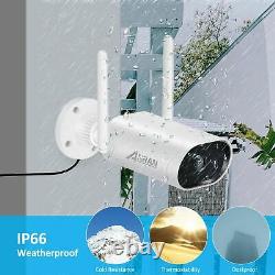 Surveillance Security Camera System CCTV Outdoor WIFI Home With 13Monitor 1TB