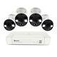 Swann Home Security Camera System with 1TB 8 Channel 4 Cam POE Cat5e NVR