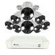 Swann Home Security Camera System with 1TB 8 Channel 8 Cam POE Cat5e NVR