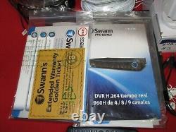 Swann PRO Security Surveillance Camera SWPRO642-CAM SWPRO535-CAM 6 camera lot