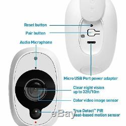 Swann Smart Wireless Security CCTV Camera 1080p HD Audio PIR WiFi Baby Monitor