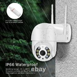 US 1080P WIFI IP Wireless CCTV Camera Outdoor HD PTZ Smart Home Security IR Cam