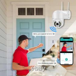 US 1080P Wireless WIFI IP Camera Outdoor CCTV HD PTZ Smart Home Security IR Cam