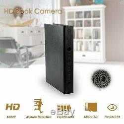 Überwachungskamera BK01 Notizbuch Buch Ringbuch Versteckte Kamera Spy Cam HD