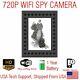 WIFI Photo Picture Frame Wireless Spy Camera / 1 YEAR Battery Powered Nanny Cam