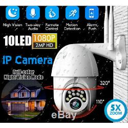 Waterproof 1080P WIFI IP66 Camera Wireless Outdoor CCTV HD Home Security IR Cam