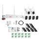 Wifi CCTV Security Camera Outdoor Battery Powered System Home 1TB 8CH Kit 2K/3MP