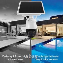 Wireless Outdoor Security Camera WiFi 2K FHD Night Vision Home Cam Pan/Tilt PIR