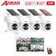 Wireless Pan/Tilt Wifi Security Camera System Solar Battery Home Outdoor Audio