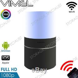 Wireless Security Camera Home Room Smart Cam LED Lamp WIFI IP no SPY Hidden