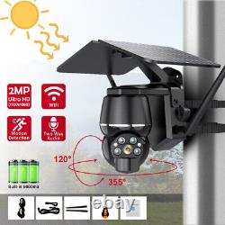 Wireless Security Camera Outdoor Solar Battery Powered HD IP Cam Surveillance