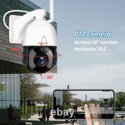 Wireless Security Camera System Outdoor Home 5MP Wifi Night Vision Cam 30X Zoom