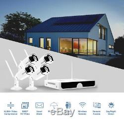 Wireless Security System 3MP HDMI 8CH NVR Audio Outdoor Cam with IP66 Night IR