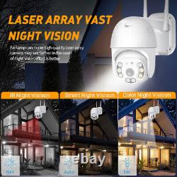 Wireless Wifi Security Camera System Outdoor Home 2.4G 1080P HD Night Vision Cam
