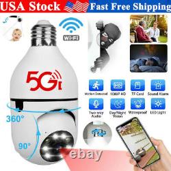 Wireless Wifi Security Camera System Outdoor Home 5G 1080P FHD Night Vision Cam