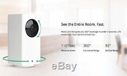 Wyze Cam Pan 1080p Pan/Tilt/Zoom Wi-Fi Indoor Smart Home Camera with Night Visio
