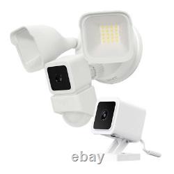 Wyze Floodlight Cam with Wyze Cam v3 Indoor/Outdoor Security Camera System
